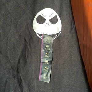 Disney Nightmare Before Christmas Kids Tshirt Black- Size XL 14